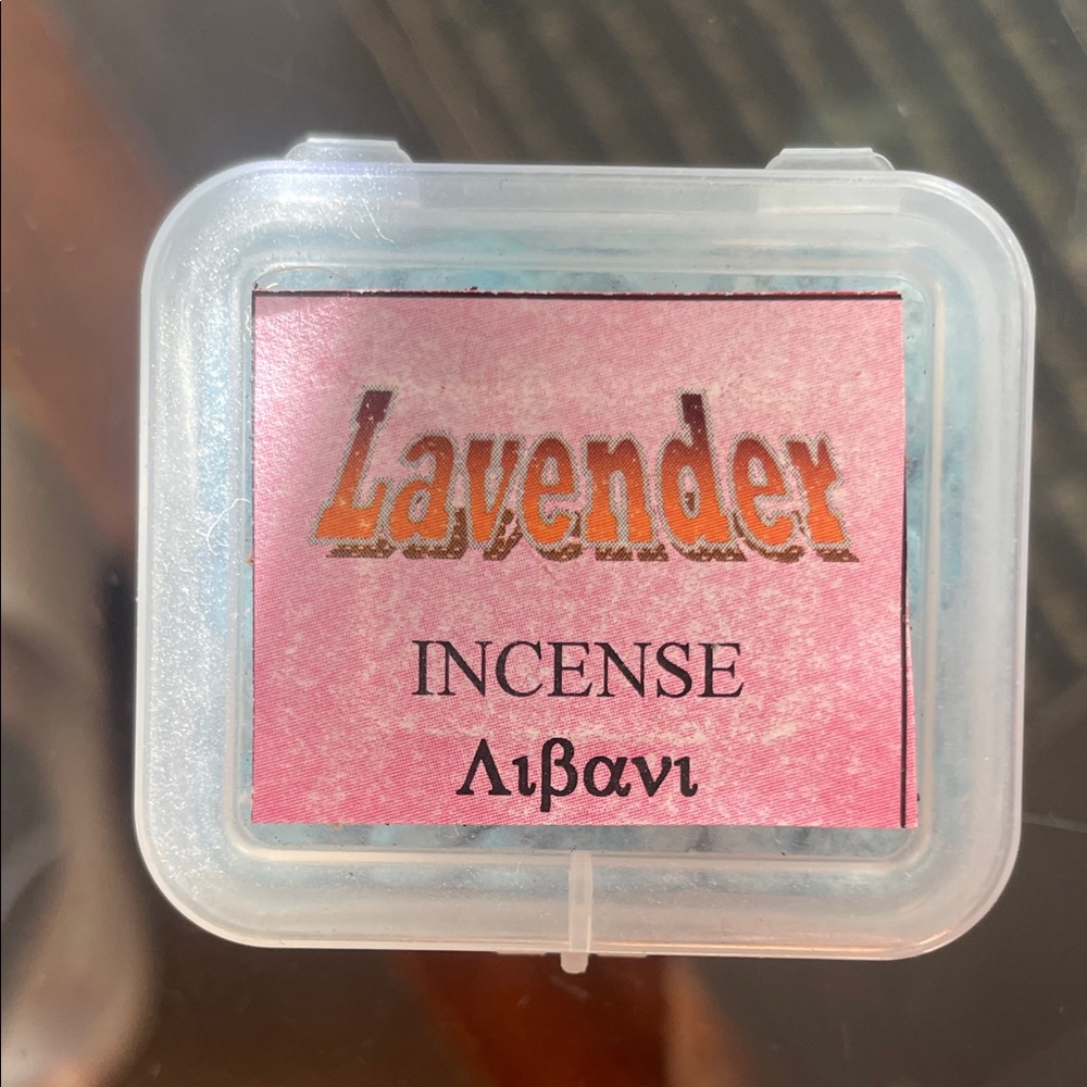 Frankincense Organic Lavender Scented Incense From The Holy Land Jerusalem
